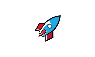 rocket logo Rocket Logo Vector design template. Vector Illustrator Eps.10