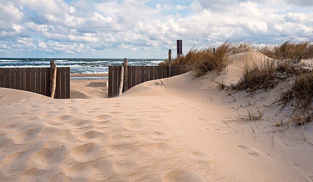 Strand und Ostsee bei Baabe, Ostseeinsel R&uuml;gen,