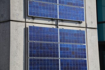 Vertical solar panels in Germany