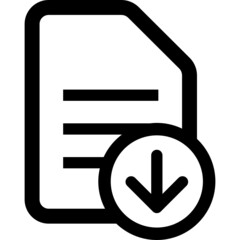 download file icon