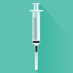 Vector object medical device syringe 