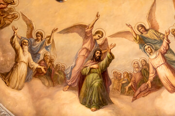 Fresco in church