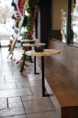 interior of cafe