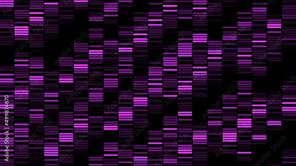 Poster background of moving lines in style of rain matrix. motion. neon lines in stripes move in cascade li