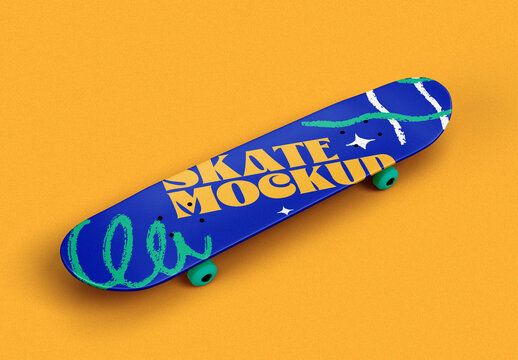 Skateboard Mockup