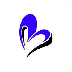 Logo initial B simple and elegant for company