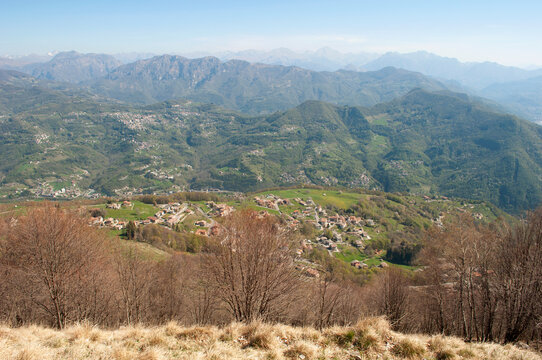 Alps View From Monte Linzone, Italy
