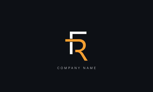 FR, RF, Letters Logo Monogram