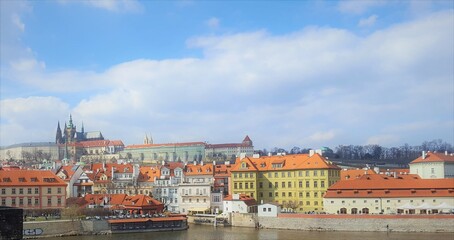Fototapeta na wymiar Prague sunday