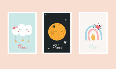 cute peace posters