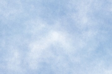 Abstract Watercolor Cloudy Blue Sky Background