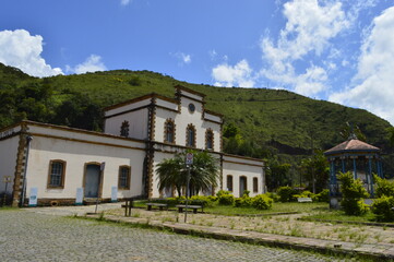 Fototapeta na wymiar Estação ferroviária de Ouro Preto