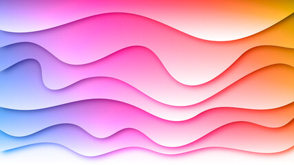 Abstract background with dynamic effect. MotionIllustration. Trendy gradients. Can be used for advertising, marketing, presentation