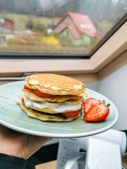 stack of pancakes