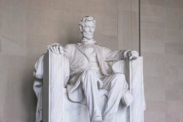 Abraham Lincoln Monument Statue, Washington, DC, United States