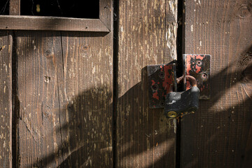 lock on the door