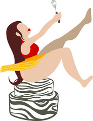 A beautiful girl. Imagine how beautiful it will look in your web resource.