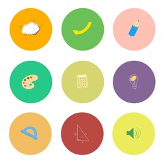 cute school sticker set for your daily planner