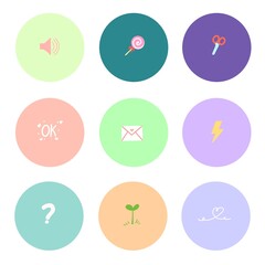 a gentle cute set of stickers for your daily planner
