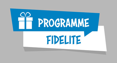 Logo programme fidélité.