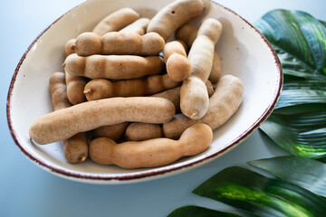 tamarind in a bowl healthy fruit