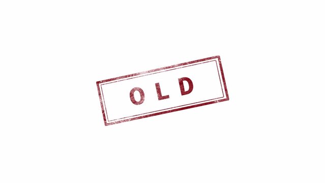 OLD STAMP WITH TRANSPARENT BACKGROUND
