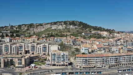 Port de S&egrave;te sur la M&eacute;diterran&eacute;e dans le sud de la France