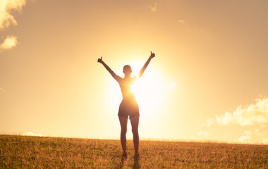 thumbs up happiness, and good feeling of joy. 