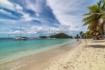 Saint Vincent and the Grenadines, Mayreau, Salt Whistle Bay