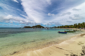 Saint Vincent and the Grenadines, Mayreau, Salt Whistle Bay