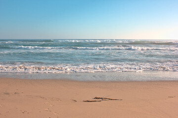 olas de mar, oleaje de la playa 