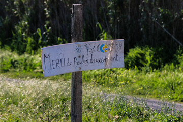 pancarte de signalisation