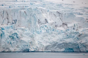 Wandcirkels plexiglas Arctic Ocean sea ice and glaciers © Jen