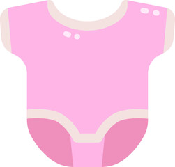 Newborn baby clothes icon