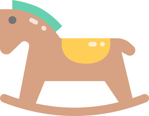 Piggyback toy icon