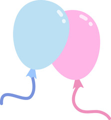 Two balloon icon