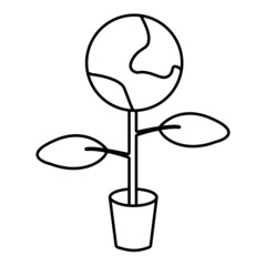 Conservation Icon Outline