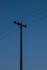power lines and wires
