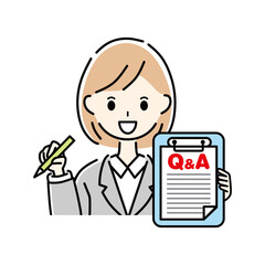 ビジネスウーマン　アンケート