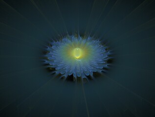 Imaginatory fractal abstract background Image