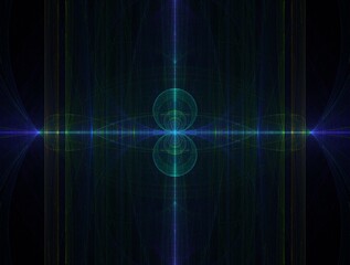 Imaginatory fractal abstract background Image