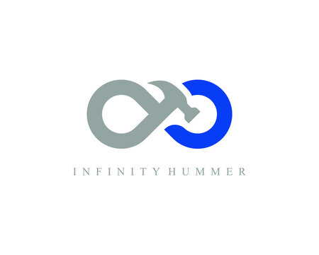 Unlimited hummer logo vector design