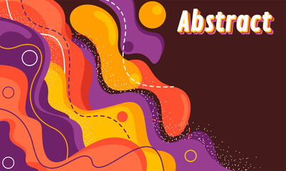 color wave Background Liquid Shape Composition, for business corporate, brochure, flyer, wallpaper, banner, presentation. with text effect