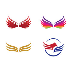 Obraz premium Wing illustration design