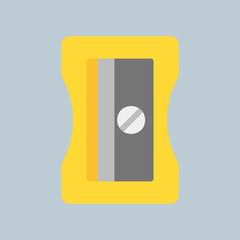 Sharpener icon in flat style, use for website mobile app presentation