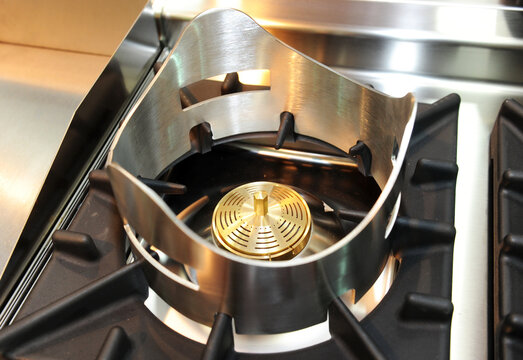 Stove dose. Detail of the stove box for both domestic and industrial use.