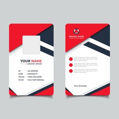 Modern and Clean Business id Card Template