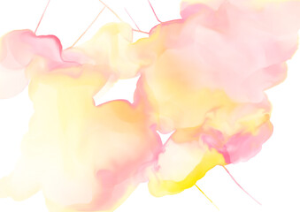 pink and yellow watercolor texture