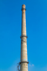 chimney of a factory