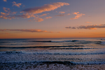 Fototapeta premium sunset at the beach